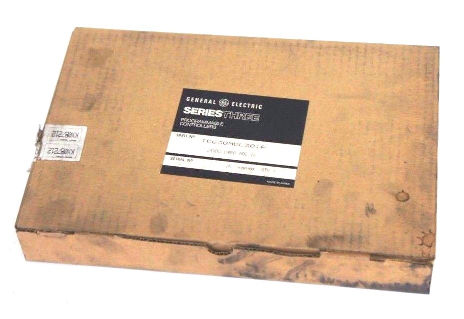 Used NIB GENERAL ELECTRIC IC630MDL301A INPUT MODULE 24VDC, MDL/16