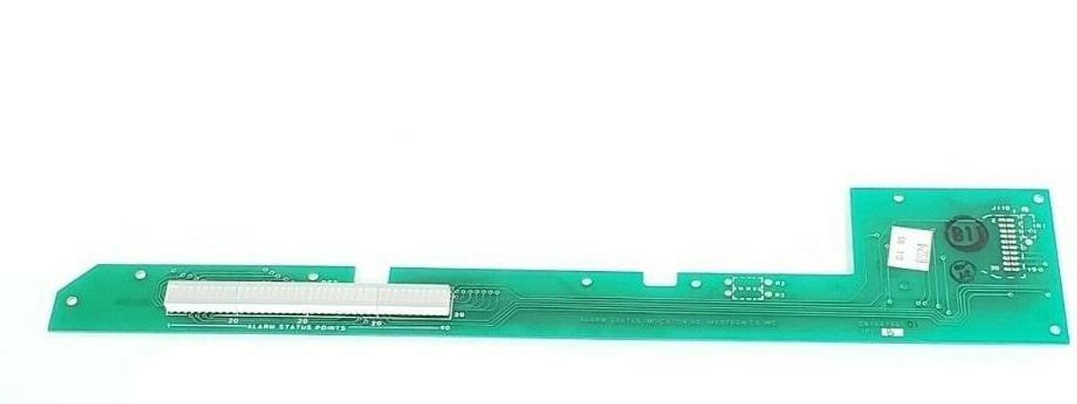 Used NEW WESTRONICS CB100162-01 REV. B ALARM STATUS INDICATOR BOARD