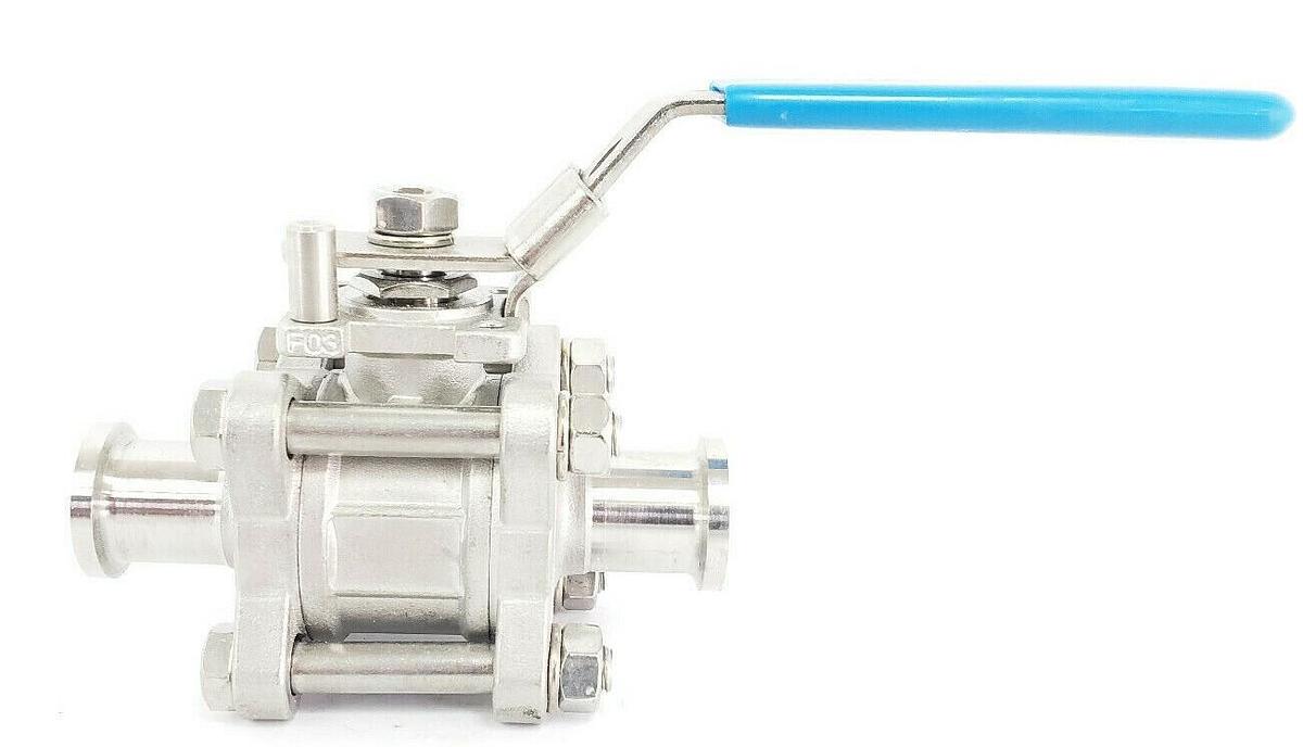Used JENSEN 3/4"-CF8M 1000 WOG 3/4" BALL VALVE 0305
