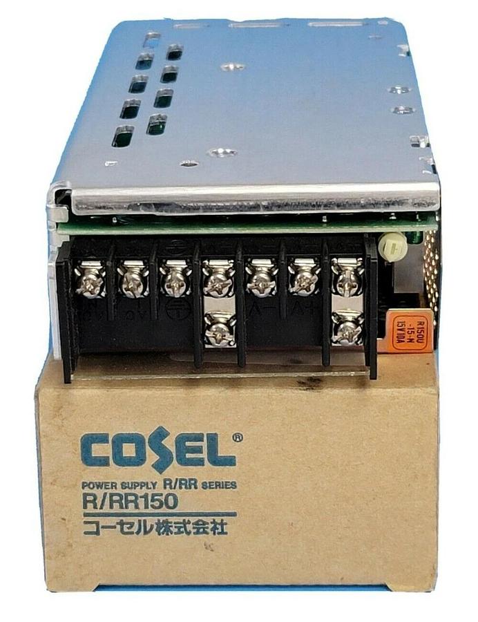 Used NIB COSEL R150U-15 POWER SUPPLY R/RR150 15V 10A R/RR SERIES