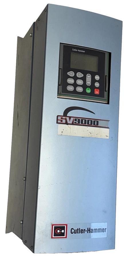 Used CUTLER-HAMMER SV9F20AS-6M0A00 SV9000 Drive 2HP 230V 3-Phase VFD