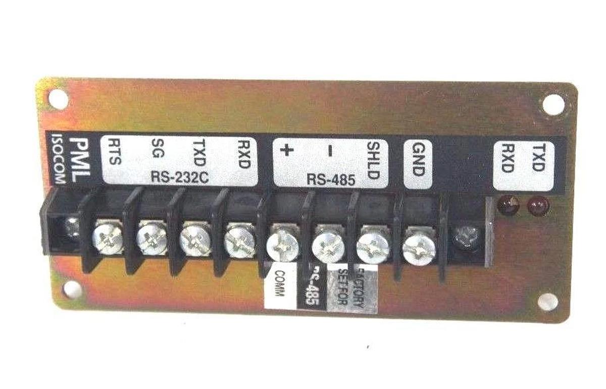 Used POWER MEASUREMENT PML ISOCOM 14000-0007 REV. 4.1 RS-485 RS-232C 140000007