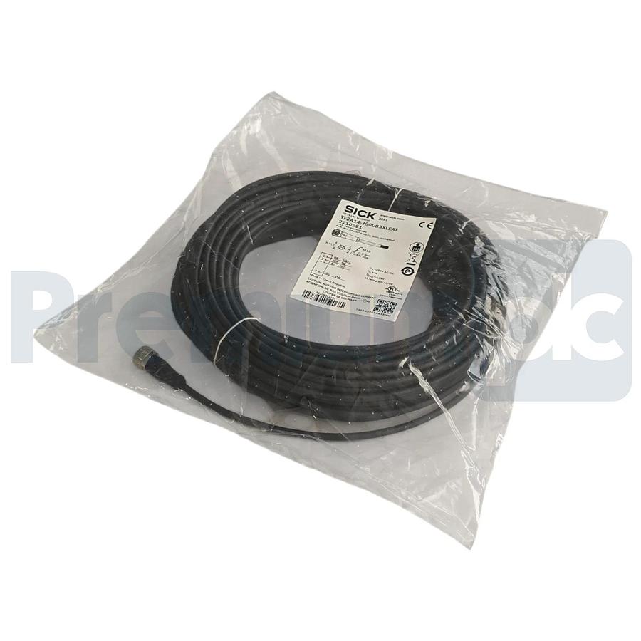 Used SICK YF2A14-300UB3XLEAX M12 4-Pin Female Cable 30m Sensor Cordset 2110921 NSFS