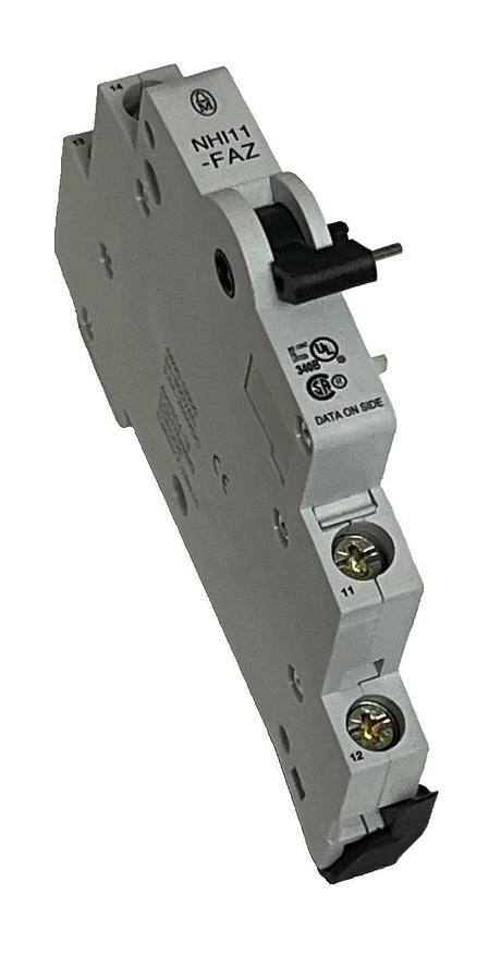 Lot of 2 Moeller HI11-FAZ Auxiliary Contact Blocks | Side Mount | 1NO/1NC