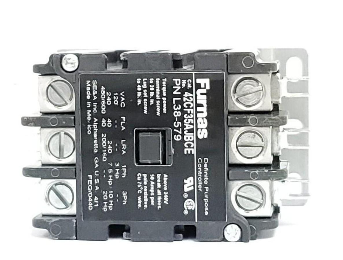 NIB FURNAS 42CF35AJBCE DEFINITE PURPOSE CONTROLLER 3-POLES