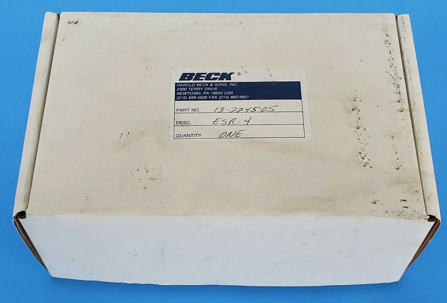 Used NEW BECK 13-2245-05 CONTROL BOARD 13-1945-01 ESR-4 13224505 13194501 ESR4