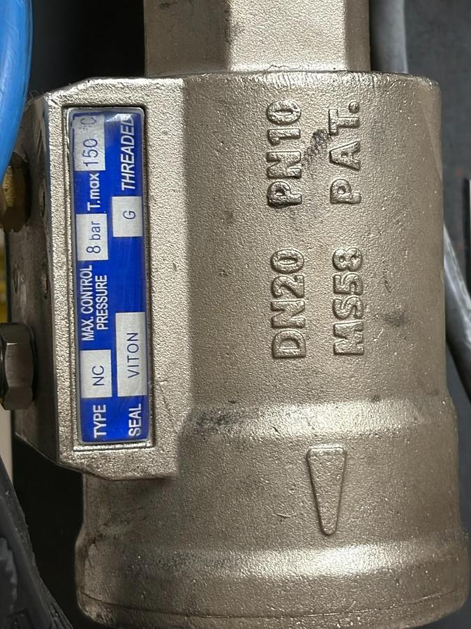 Used Proteus Industries WeldSaver 5 EtherNet/IP 9WSEV50G-1-001 Robotic Water Control