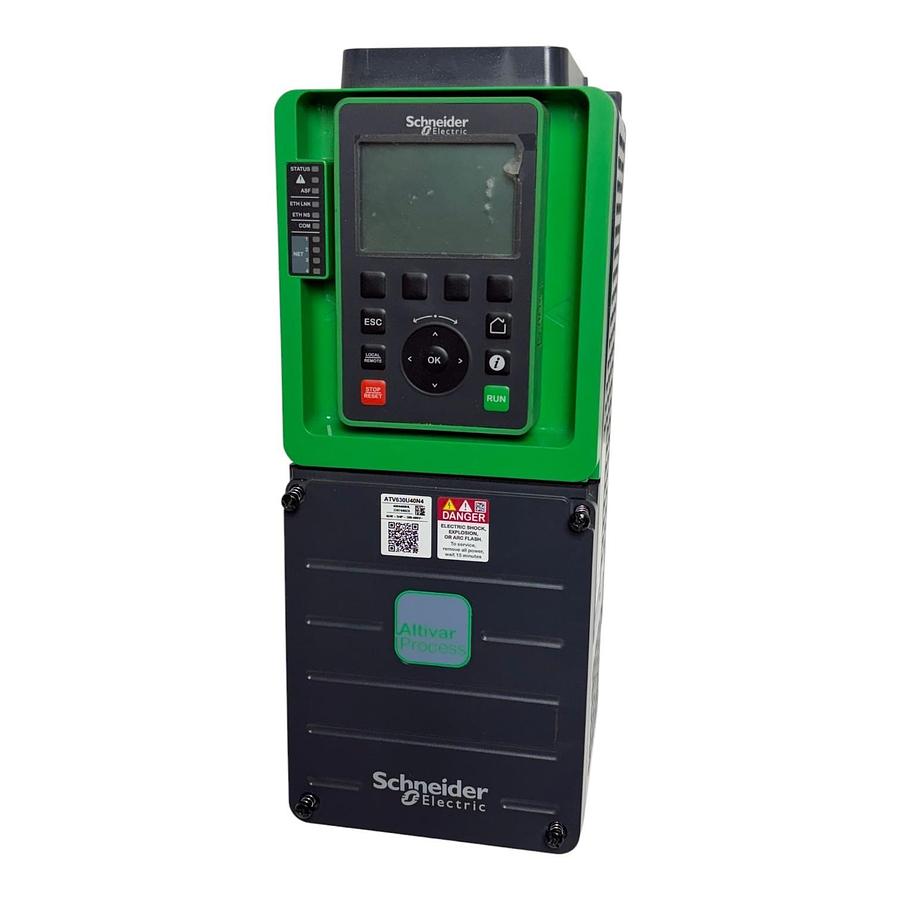 Used Schneider Altivar 630 VFD ATV630U40N4 4kW 5HP 380-480V Variable Speed Drive