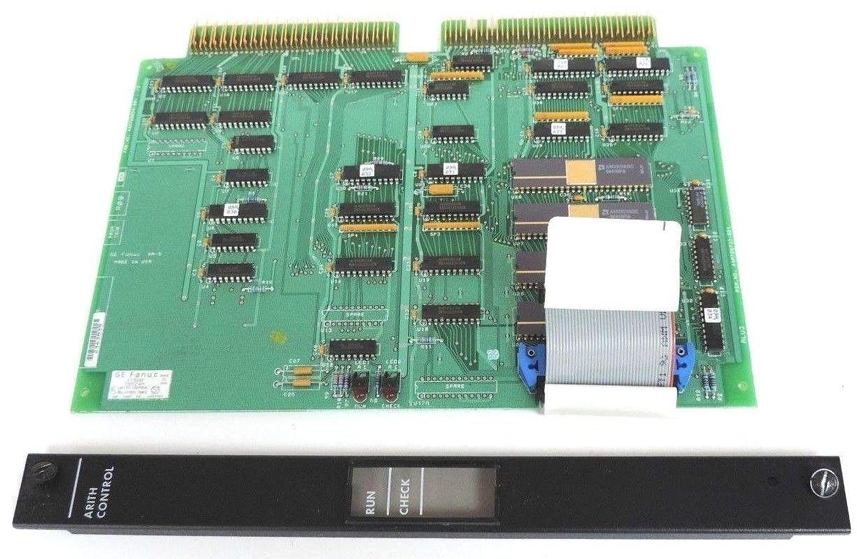 Used GE FANUC IC600CB524M ARITHMETIC CONTROL MODULE SERIES SIX W/ IC600FP500K