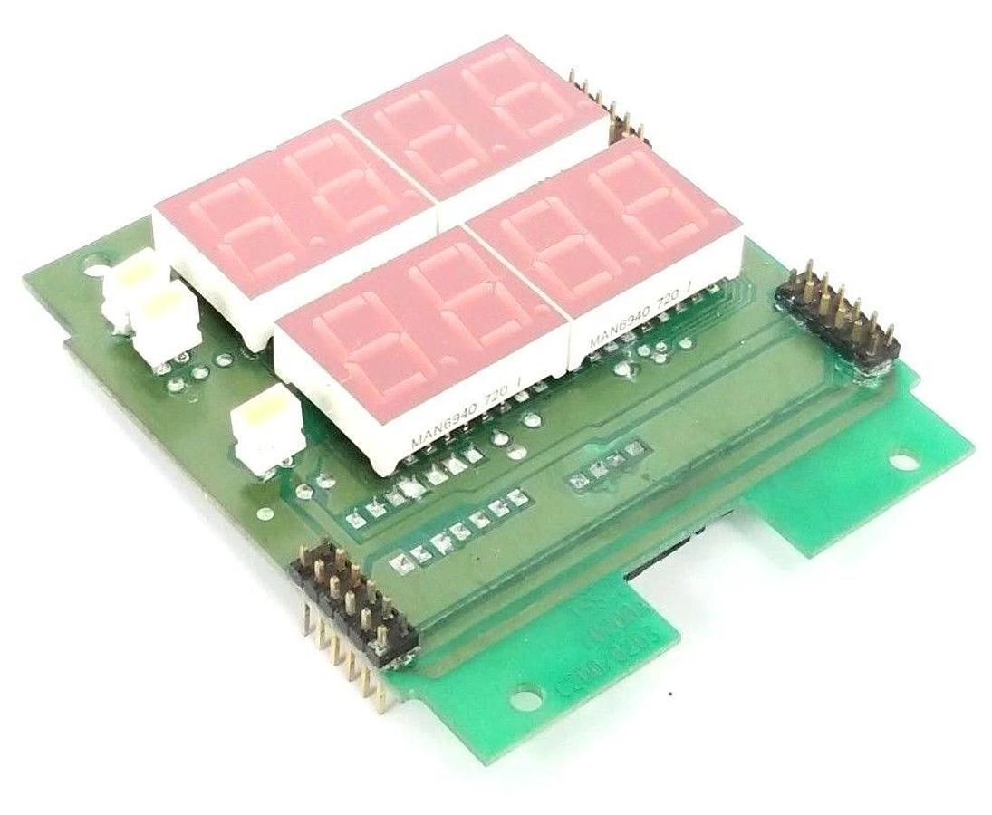 Used ABB C200/0203/0200B COMMANDER 200 DISPLAY BOARD ISS. 2 C200/0203/0200A