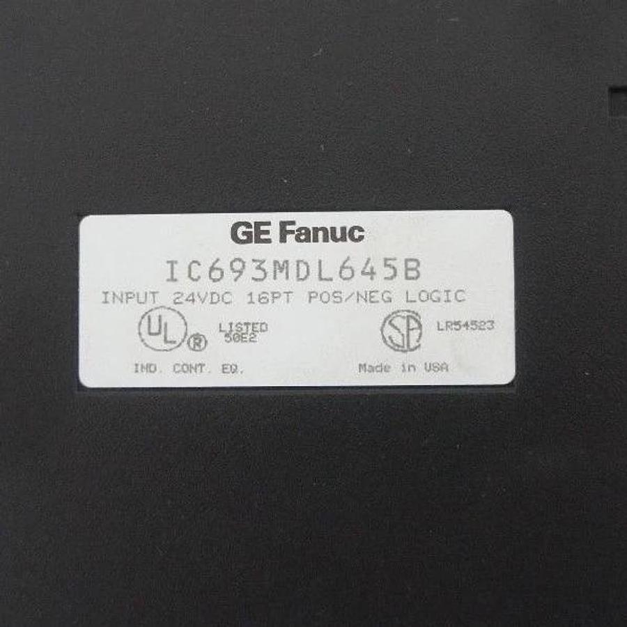 Used LOT OF 5 GE FANUC IC693MDL645B INPUT MODULES 24VDC POS/NEG LOGIC IC693MDL645