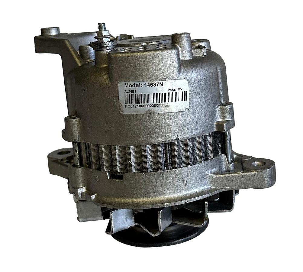 Used REPAIRED MITSUBISHI 14687N OEM ALTERNATOR FOR FORKLIFT 12V AL16B1