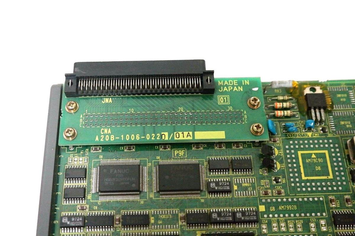 Used FANUC A20B-8001-0121/04B PROCESSOR W/ A16B-1212-0871/08B POWER SUPPLY REPAIRED