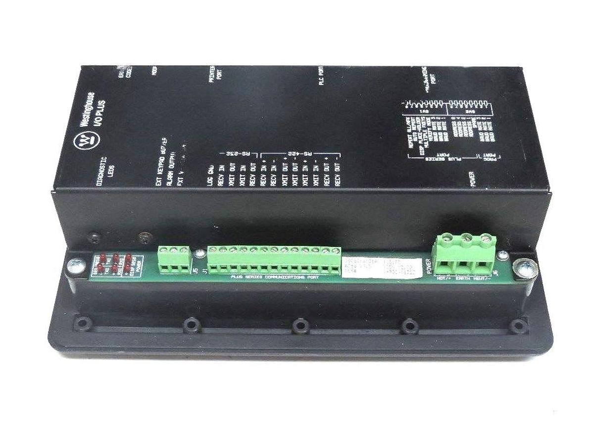 Used REPAIRED WESTINGHOUSE 1006266101A I/O PLUS OPERATOR PANEL 6266 V3.5, 115VAC