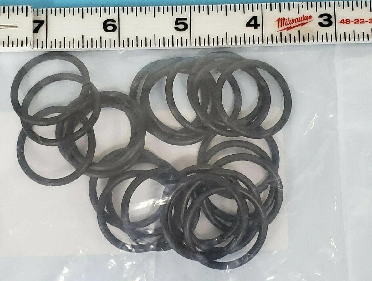 Used LOT OF 25 NEW DYGERT 5JJW2 O-RINGS 119 EPDM FDA/NSF RTDYGERT, 119EF7