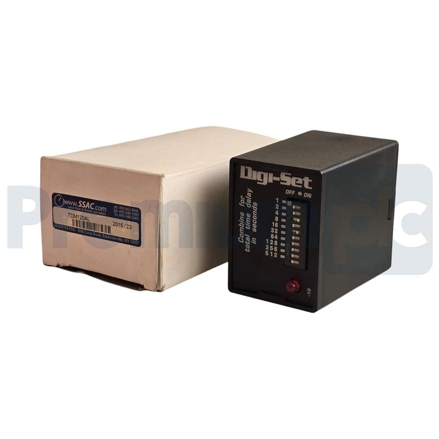 SSAC Littelfuse TDM120AL Digi-Set Solid State Delay-on-Make Timer 120VAC NSMP