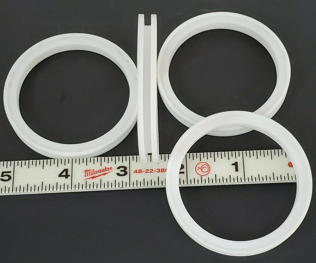 LOT OF 4 NEW AUTO CLAVE PP600041/PA3203810 TEFLON GASKETS DN50