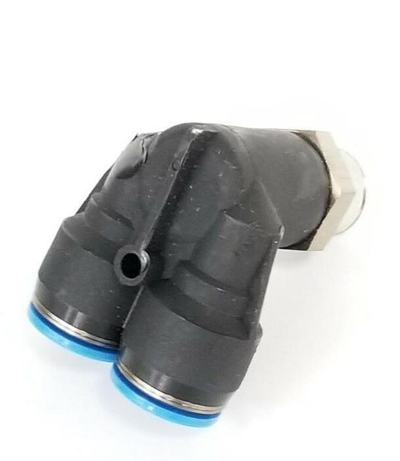 Used NEW FESTO QSYL-3/8-12 PUSH-IN Y-FITTING 153180 QSYL3/812