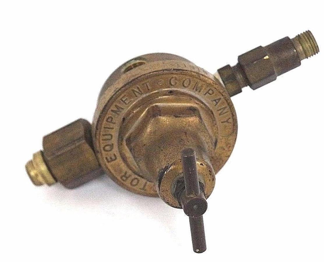 Used VICTOR S500C COMPRESSED GAS REGULATOR 311818, 350PSI