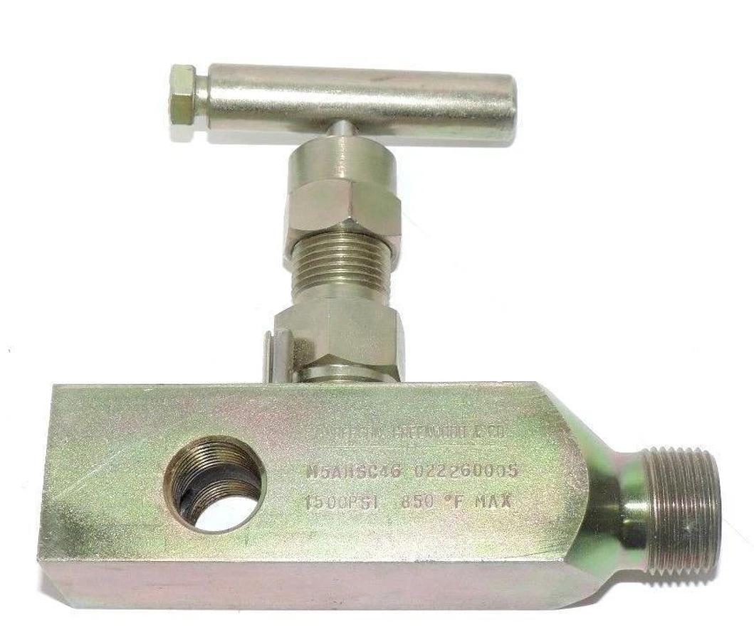 Used ANDERSON GREENWOOD M5AHSC46 022260005 GAGE VALVE 1500PSI 850DEG. F