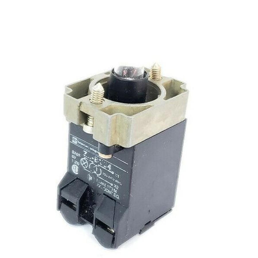 Used TELEMECANIQUE ZB2BV94 PILOT LIGHT HEAD 25310, 6V 1.2W