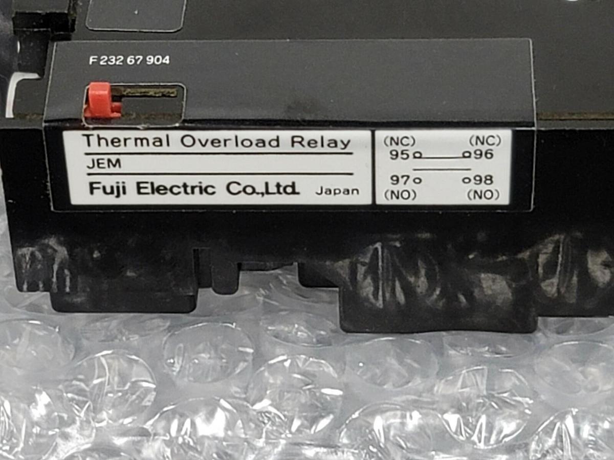 Used NEW FUJI ELECTRIC 1NROFB OVERLOAD RELAY TR-1SN/UL RANGE: 0.15-0.24A 600V
