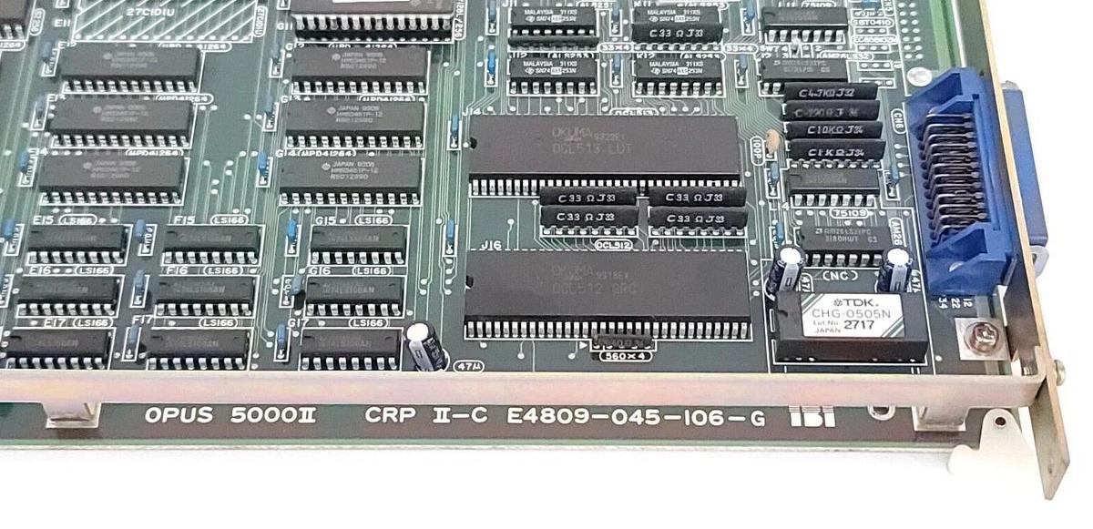 Used OKUMA E4809-045-106-G OPUS 5000 CRP BOARD E4809-045-106 E4809045106G