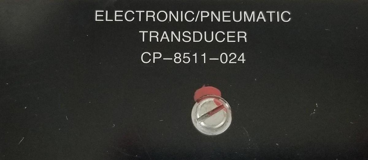 Used BARBER COLMAN CO. CP-8511-024 ELECTRONIC/PNEUMATIC TRANSDUCER BDZD-1137 BC1-0