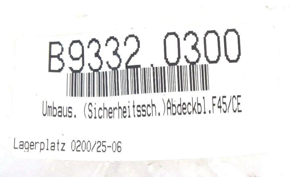 Used NEW GENERIC B9332.0300 CONVERSION KIT HARDWARE B93320300