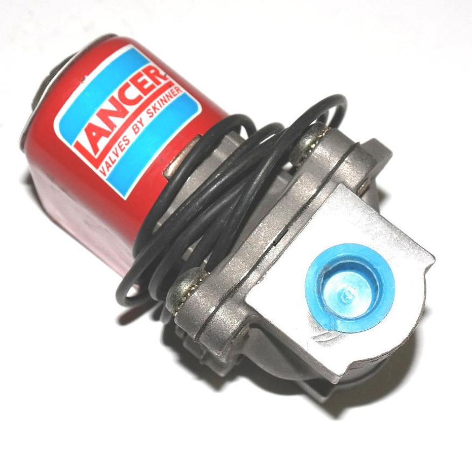 Used NEW SKINNER LANCER 2LB2L370 5/8" SOLENOID VALVE 110-120V, 50-60HZ, 0-100PSI, 9W