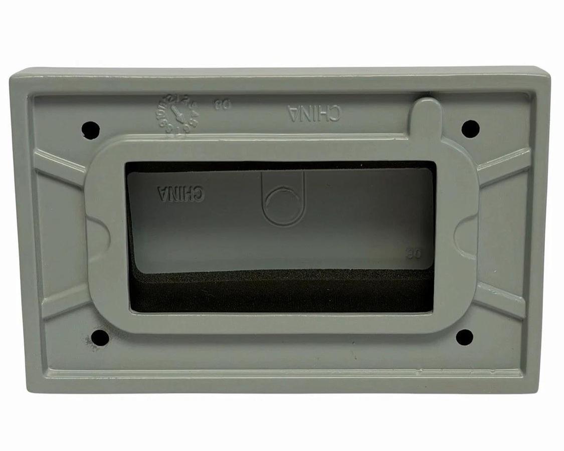 NIB CROUSE-HINDS WLGF FS RECEPTACLE COVER 1 GANG DVC MOUNT-HORIZONTAL