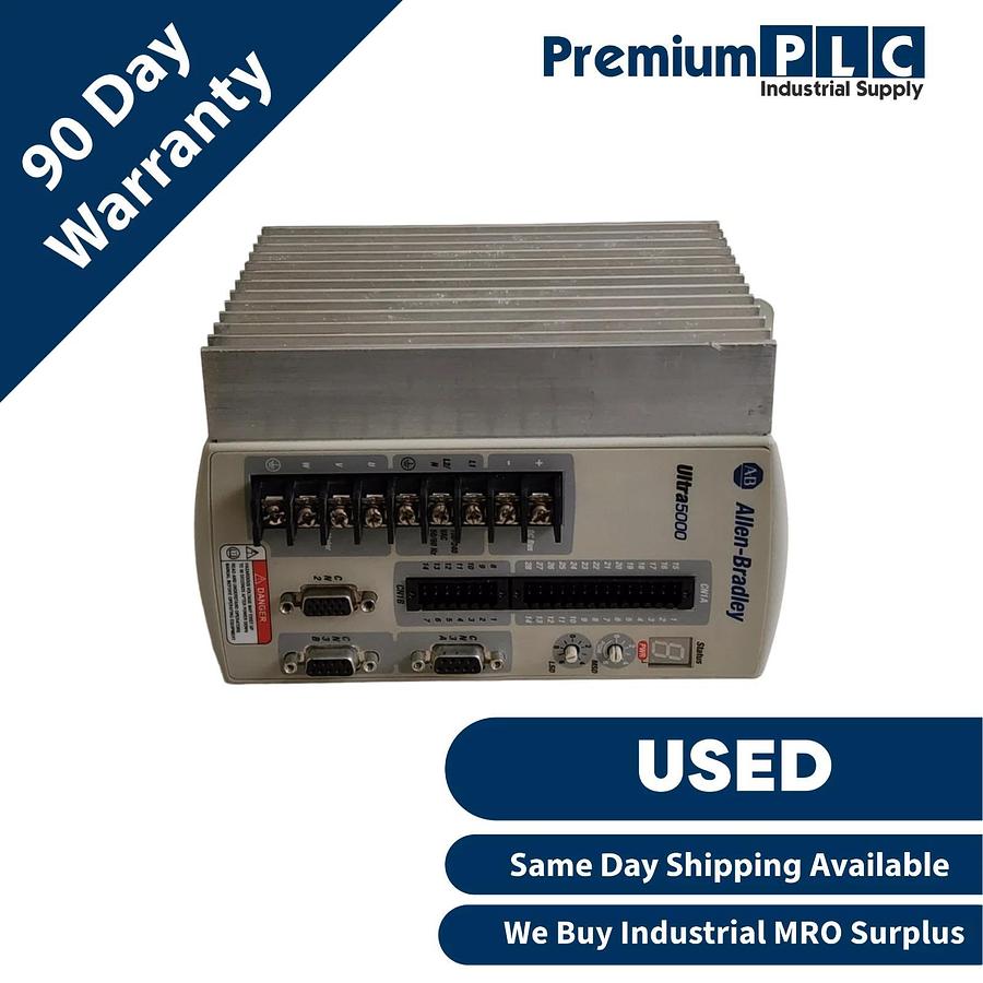 Used ALLEN BRADLEY 2098-IPD-010 /B Ultra 5000 SERVO DRIVE 1kW F/W V1.10 P/N 9111-0063