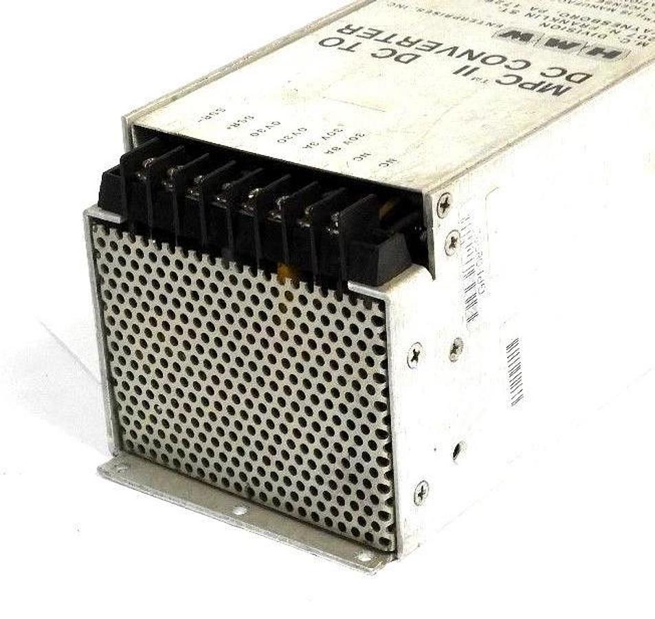 Used HMW INC. RMA-7145 MPC 2 DC TO DC CONVERTER RMA7145