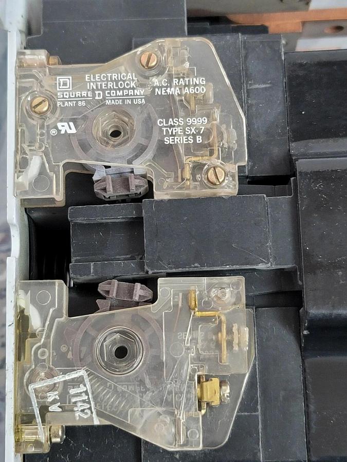 Used USED SQUARE D 8536-SF01S SER. A NEMA SIZE 4 CONTACTOR W/ 120V COIL 31091-400-38