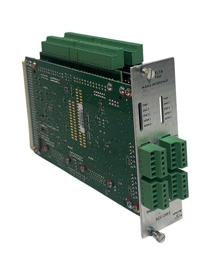 Used DELTA TAU ACC-24E2 / 603397-108 DIGITAL 4-AXIS INTERFACE MODULE ACC24E2 OEM USMP
