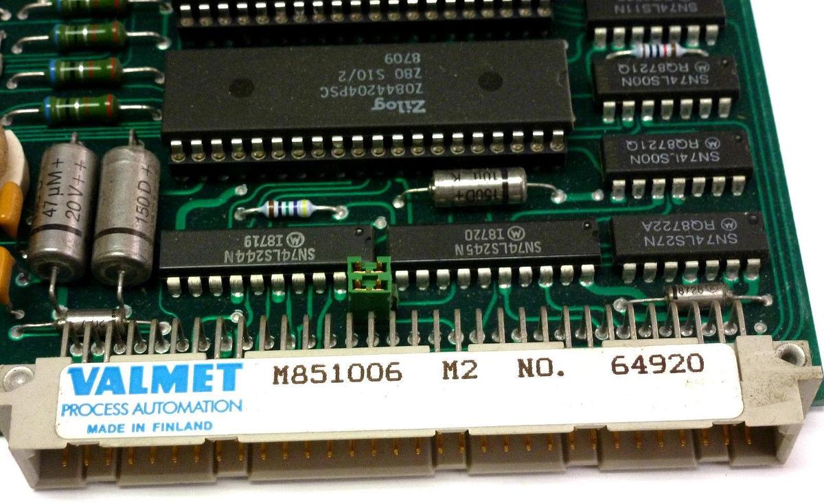 Used VALMET AUTOMATION M851006 M2 SCU MODULE