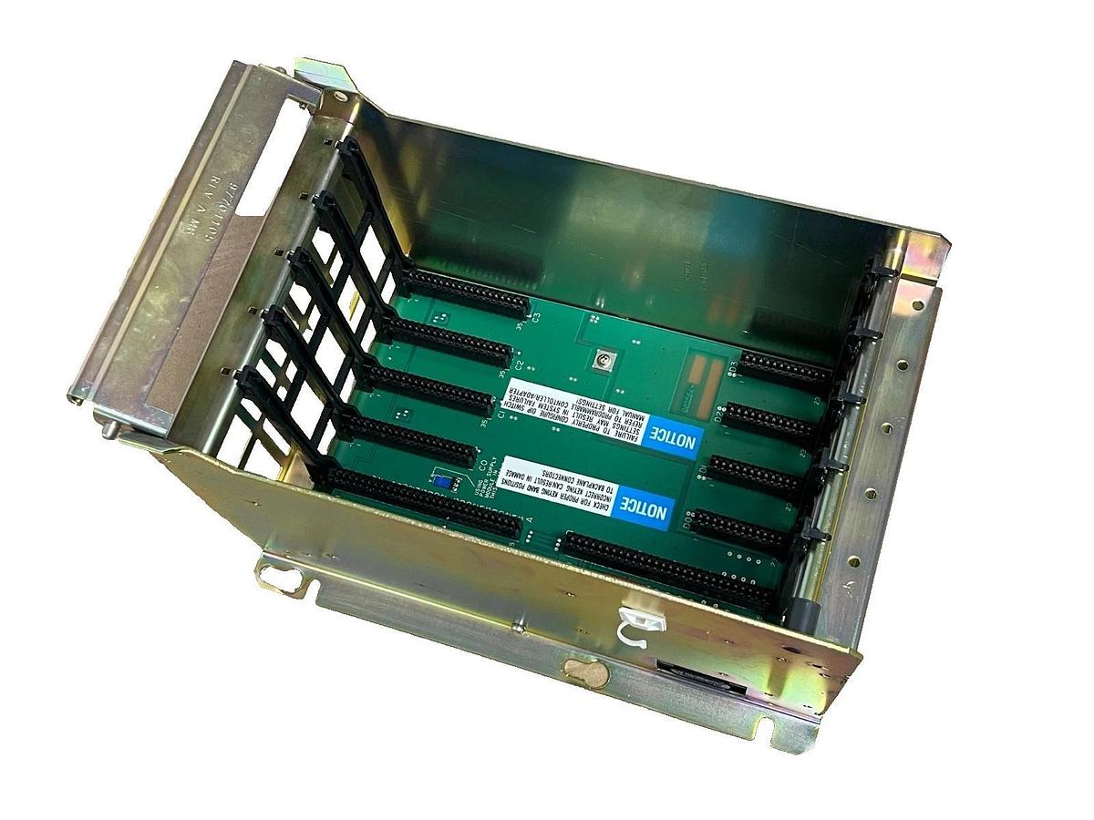 Used Allen-Bradley 1771-A1B/B Rev M01 4-Slot PLC-5 I/O Chassis Assembly 96815210 A01
