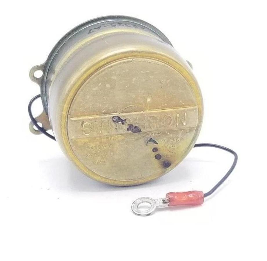 Used SYNCHRON 63X STEPPER MOTOR 110V, 60CY, 4W, 54RPM, 22325-A7, 30558R-29-46-5 6-70