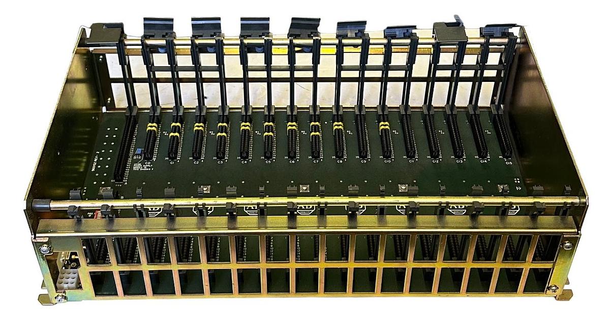 Used ALLEN BRADLEY 1771-A4B /A PLC-5 16 SLOT I/O MODULE CHASSIS 1771A4B