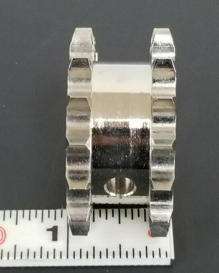 Used NEW SIMPLEX 201A159 15 TOOTH DOUBLE SIMPLEX SPROCKET 985-010518 985010518