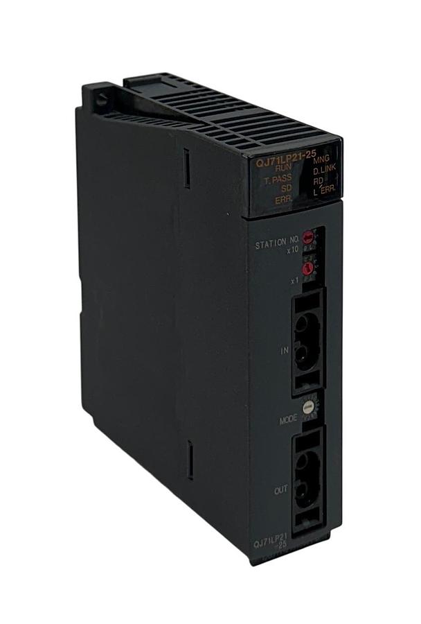 Used MITSUBISHI ELECTRIC QJ71LP21-25 MELSEC-Q DATA LINK MODULE MASTER / LOCAL USNP