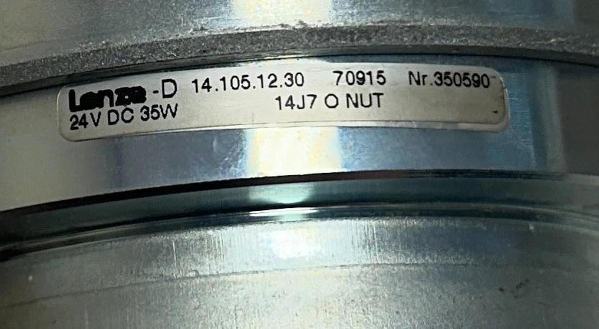 LENZE 14.105.12.30 / 350590 / 70915 MAGNETIC CLUTCH W/ ROTOR 24VDC 35W NSNP