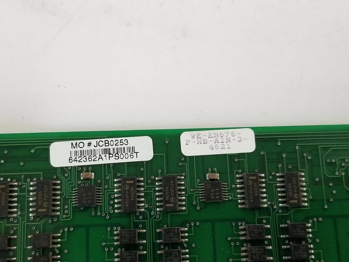 Used ABB / BAILEY AIN-220 ANALOG INPUT HARMONY BLOCK 6642366A1 REV. A 6643260A1