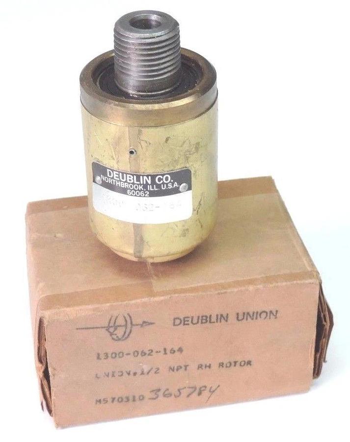 Used DEUBLIN 1300-062-164 UNION 1300062164 1/2'' NPT RH ROTOR (IN BOX)