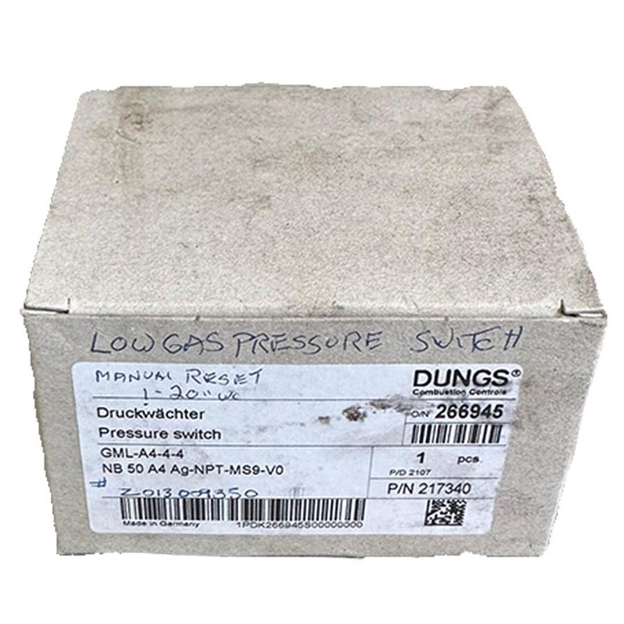 Used NEW DUNGS GML-A4-4-4 / GMLA444 LOW GAS PRESSURE SWITCH 217340 NB 50 A4 Ag-NPT