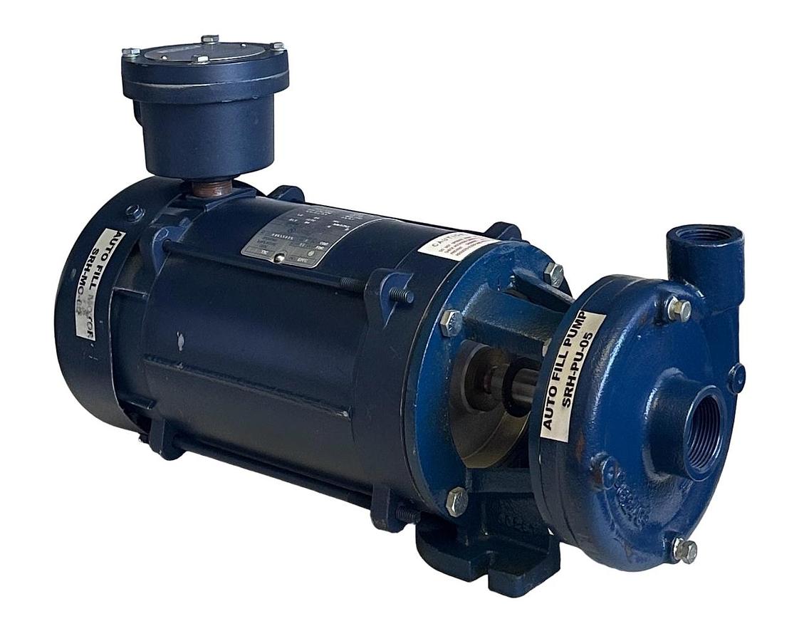 Used NEW LEESON A6T34XC25H / 111939.00 EXPLOSION PROOF MOTOR & PUMP ASSEMBLY 1.5/1HP