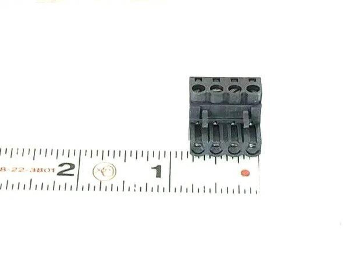 BOX OF 66 NEW WEIDMULLER BLZ 5.08/4 SN SW TERMINAL BLOCK PLUGS 1526610000
