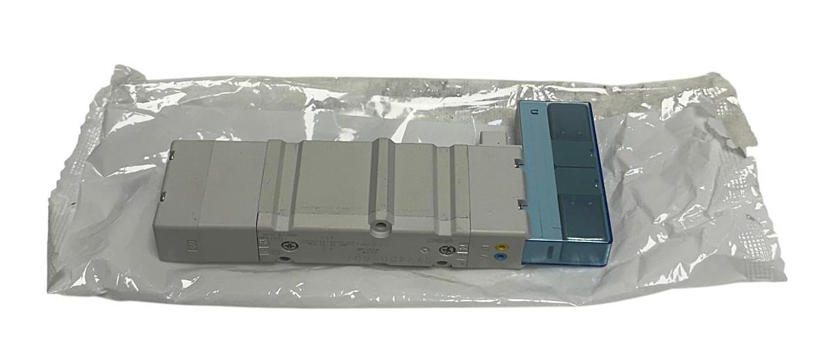 SMC SY7400-5U1 / SY74005U1 PNEUMATIC SOLENOID VALVE 5-PORT 24VDC 3-POS NSMP