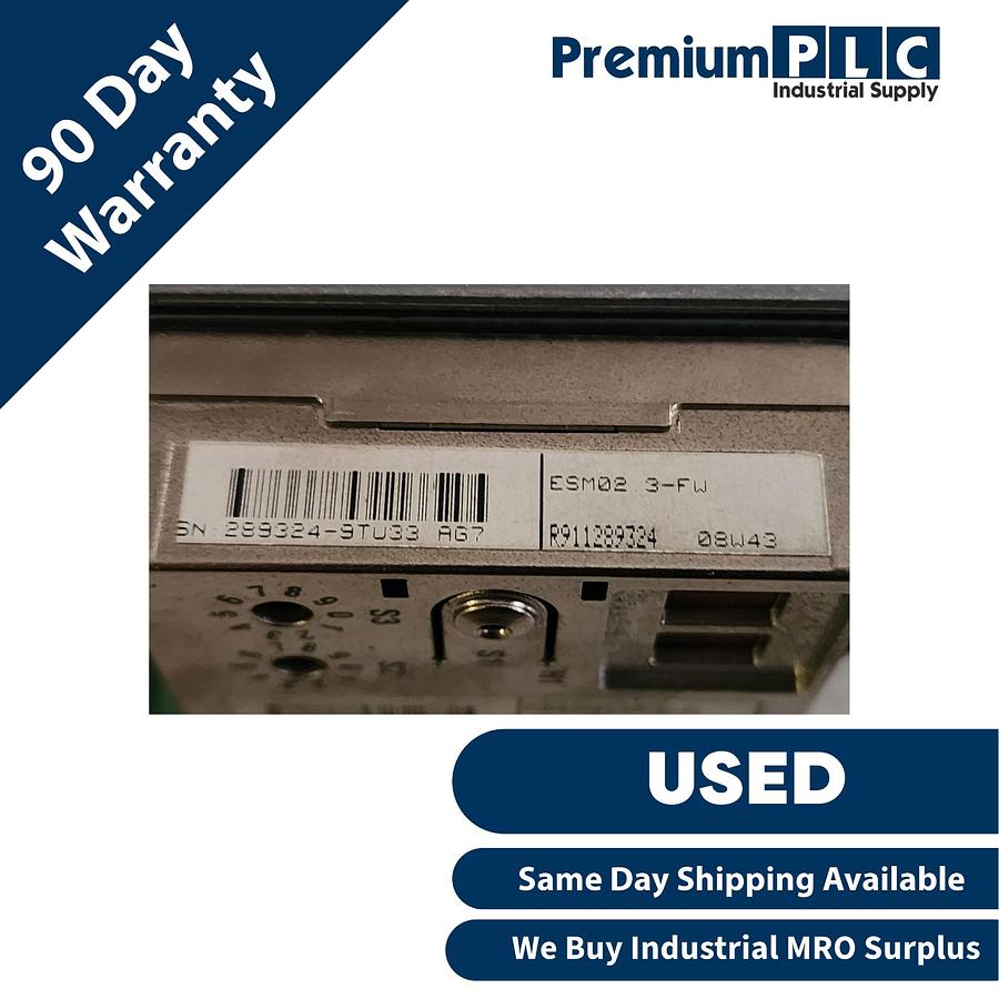 Used REXROTH INDRAMAT DKC11.3-040-7-FW ECODRIVE SERVO DRIVE R911279433 DKCXX.3-040-7