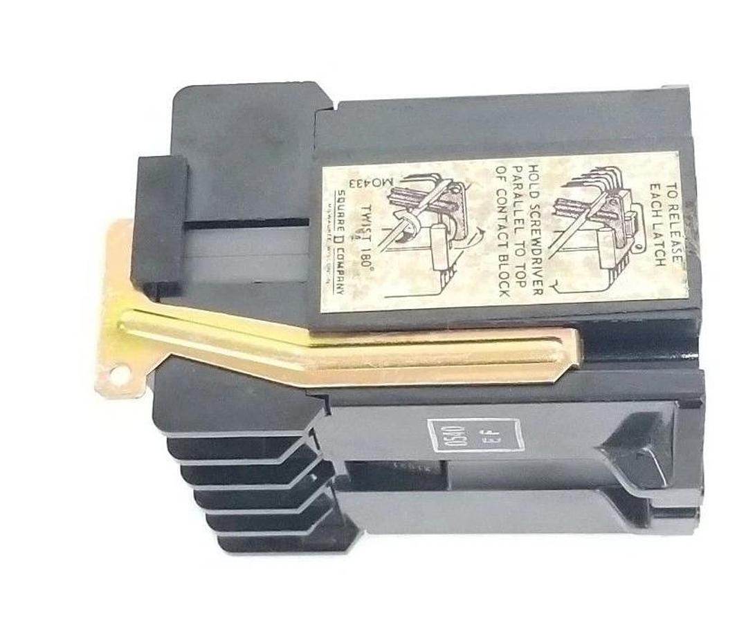 Used SQUARE D 8501-G0-20 AC CONTROL RELAY 8501G020 SERIES D, 8501-GO-20